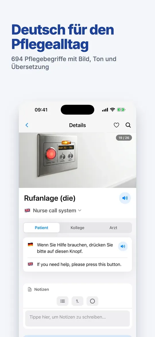 PflegeMate – Screenshot 1