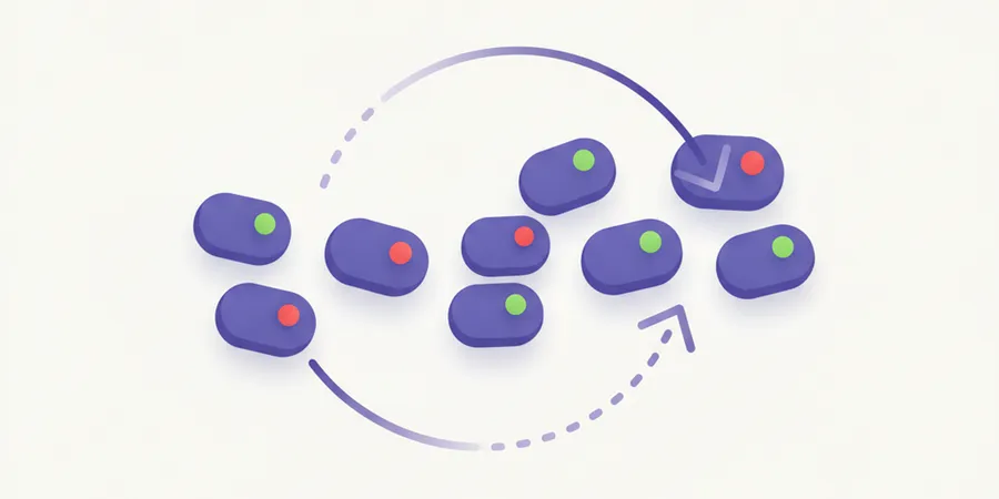 Red, green, repeat: how Droptiply finds the weak facts today
