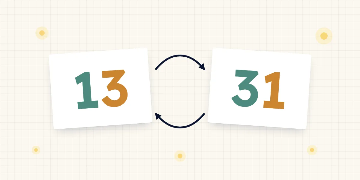 Number Reversals: Why German Children Write 31 Instead of 13
